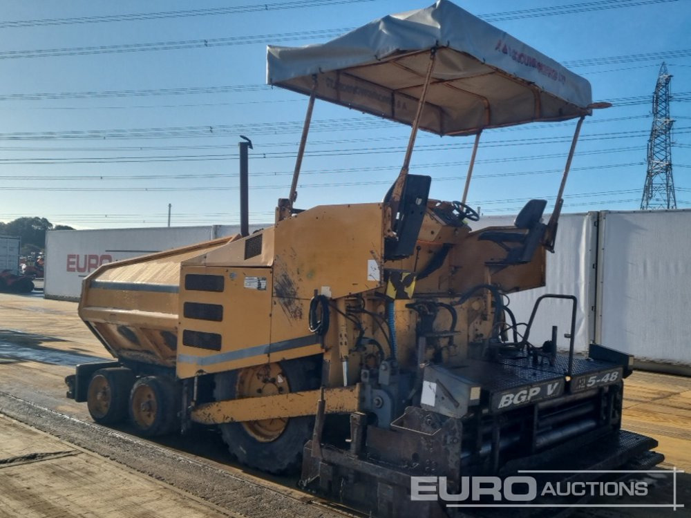 BGP 210 V 2548 - Asphalt paver: picture 5 BGP 210 V 2548 - Asphalt paver: picture 5