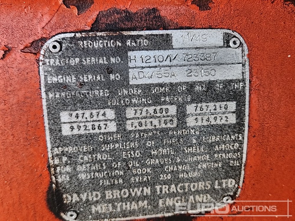 Farm tractor David Brown 1210: picture 44 Farm tractor David Brown 1210: picture 44