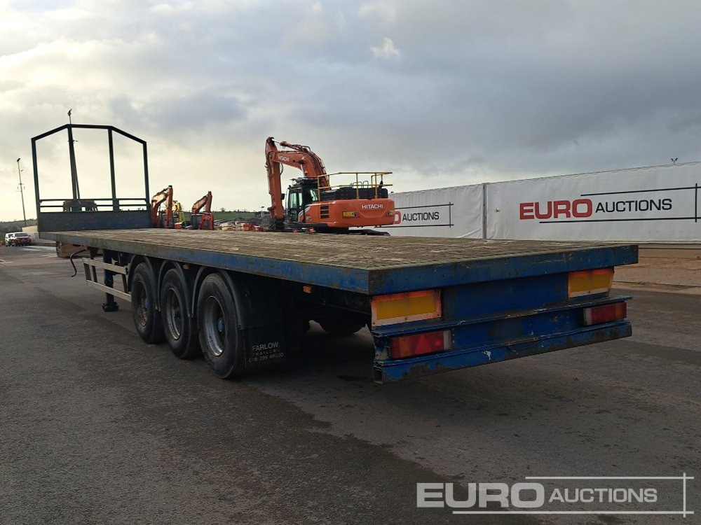 Dennison 45' Tri Axle Flat Trailer - Dropside/ Flatbed semi-trailer: picture 3 Dennison 45' Tri Axle Flat Trailer - Dropside/ Flatbed semi-trailer: picture 3