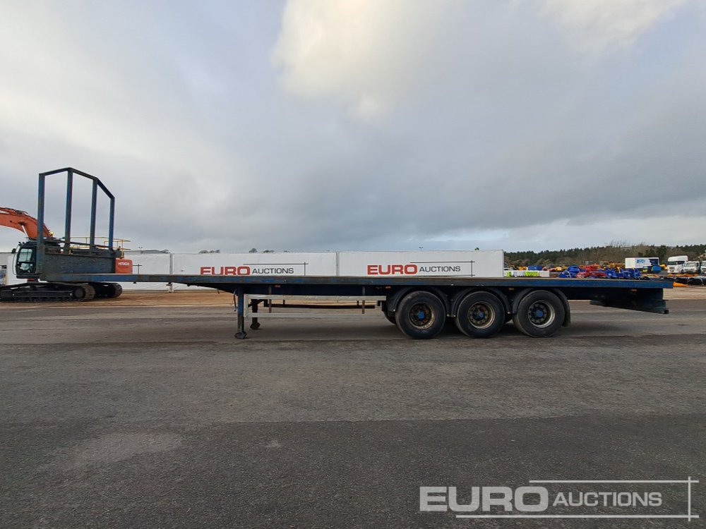 Dennison 45' Tri Axle Flat Trailer - Dropside/ Flatbed semi-trailer: picture 2 Dennison 45' Tri Axle Flat Trailer - Dropside/ Flatbed semi-trailer: picture 2