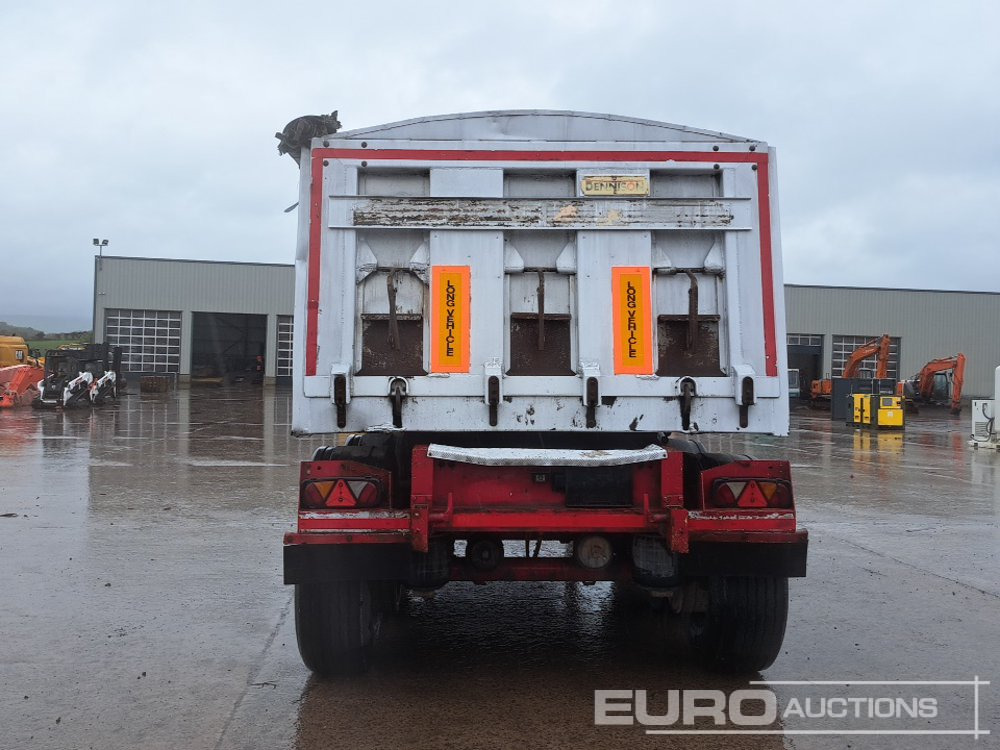 Dennison Tri Axle Bulk Tipping Trailer,Roll Over Cover - Tipper semi-trailer: picture 4 Dennison Tri Axle Bulk Tipping Trailer,Roll Over Cover - Tipper semi-trailer: picture 4