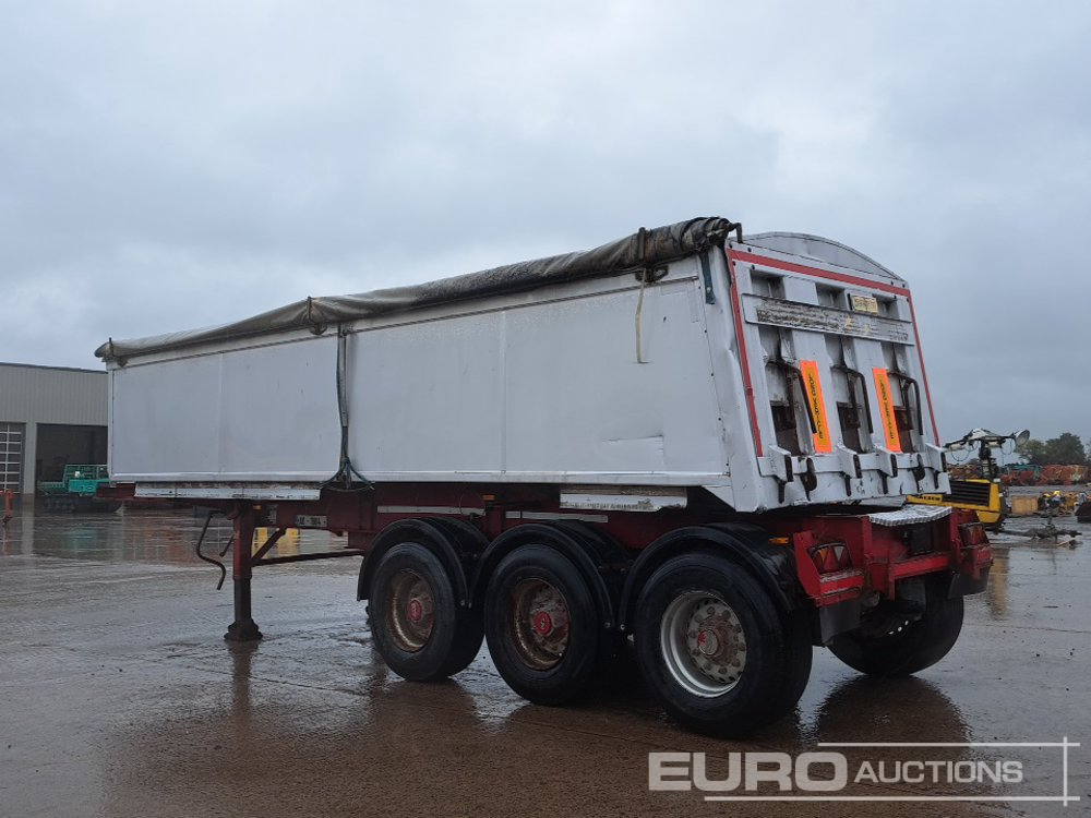 Dennison Tri Axle Bulk Tipping Trailer,Roll Over Cover - Tipper semi-trailer: picture 3 Dennison Tri Axle Bulk Tipping Trailer,Roll Over Cover - Tipper semi-trailer: picture 3