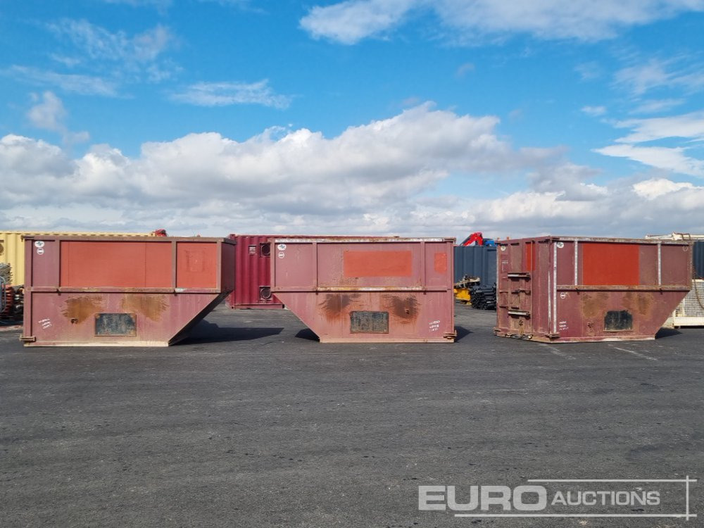 Enclosed Skip to suit Skip Loader Lorry (3 of) - Skip bin: picture 1 Enclosed Skip to suit Skip Loader Lorry (3 of) - Skip bin: picture 1