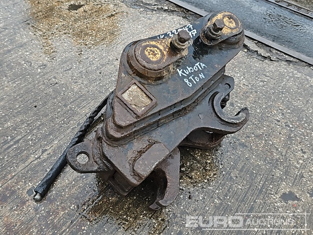 Geith Hydraulic Double Lock QH 60mm Pin to suit 10-12 Ton Excavator - Quick coupler: picture 1 Geith Hydraulic Double Lock QH 60mm Pin to suit 10-12 Ton Excavator - Quick coupler: picture 1