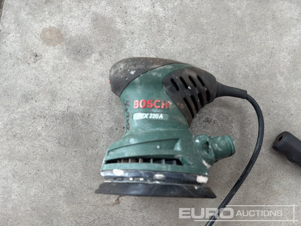 Grease Gun, Bosch PEX220A 240 Volt Palm Sander - Construction equipment: picture 4 Grease Gun, Bosch PEX220A 240 Volt Palm Sander - Construction equipment: picture 4