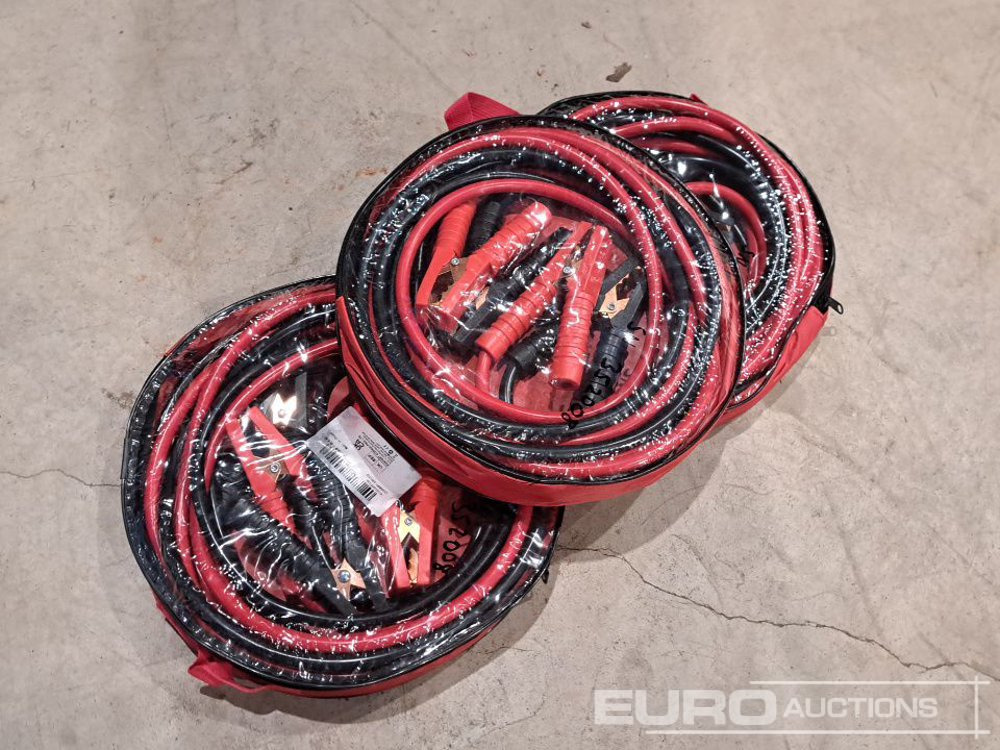 Heavy Duty 3000Amp 6 Metre Jump Leads (3 of) - Workshop equipment: picture 2 Heavy Duty 3000Amp 6 Metre Jump Leads (3 of) - Workshop equipment: picture 2