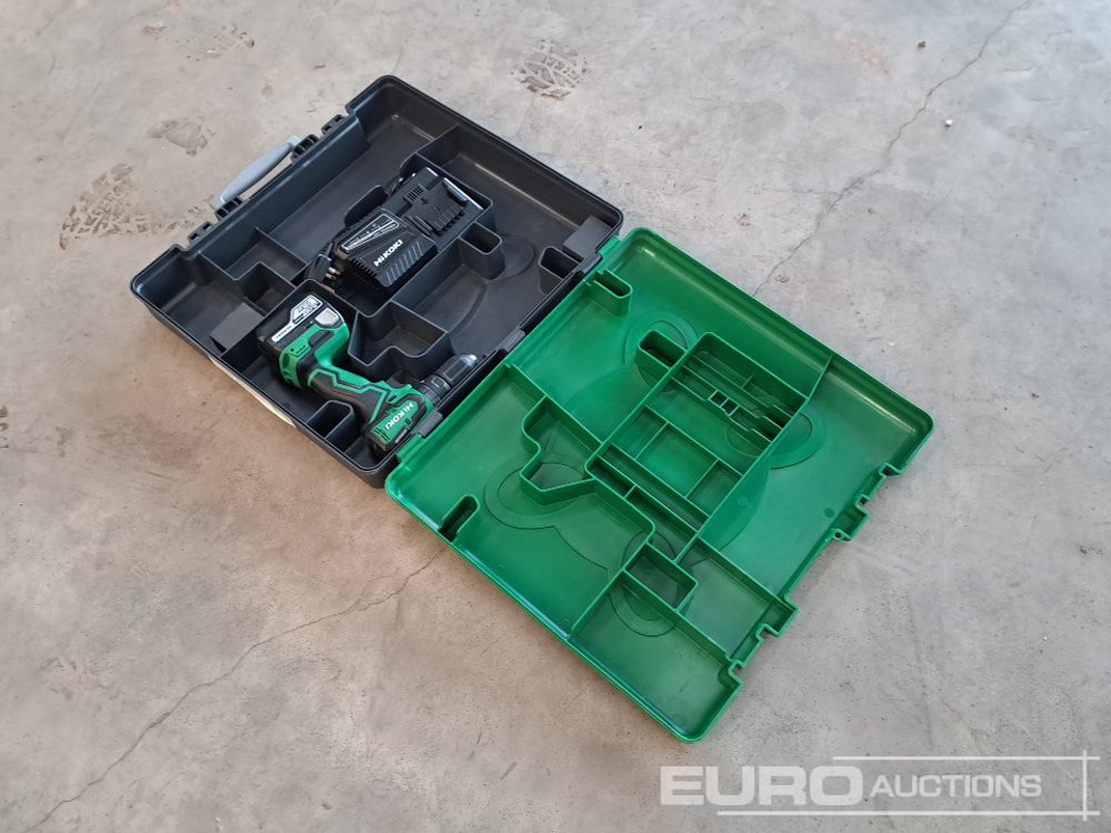 Hikoki 18 Volt Cordless Drill with Case, Battery and Charger - Workshop equipment: picture 3 Hikoki 18 Volt Cordless Drill with Case, Battery and Charger - Workshop equipment: picture 3