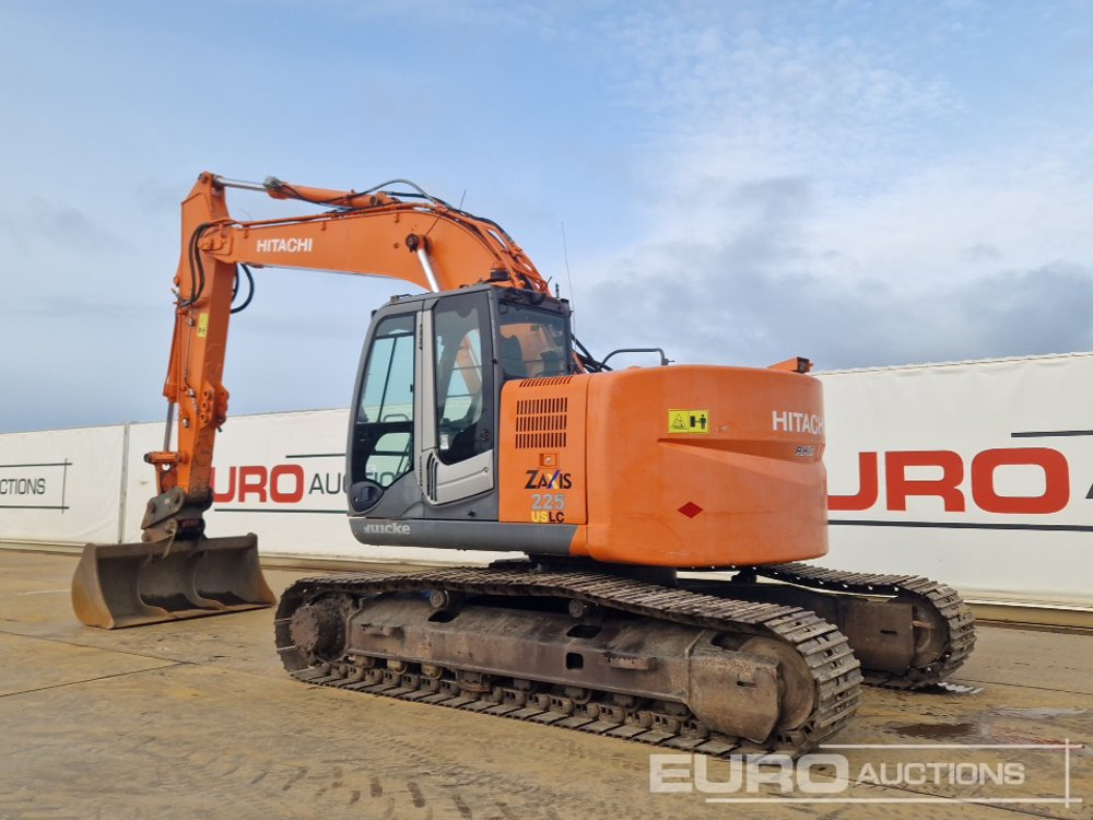 Hitachi ZX225USLC-3 - Crawler excavator: picture 3 Hitachi ZX225USLC-3 - Crawler excavator: picture 3