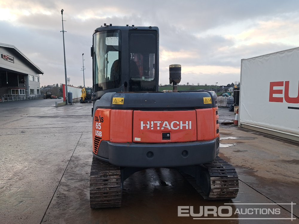 Hitachi ZX65USB-3F - Mini excavator: picture 4 Hitachi ZX65USB-3F - Mini excavator: picture 4