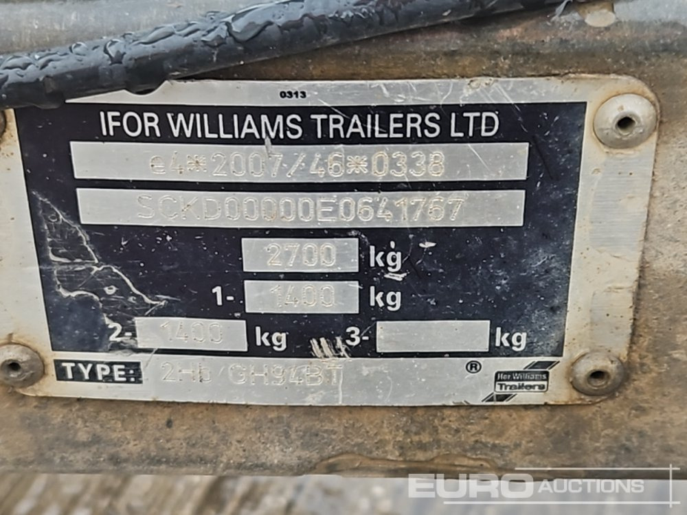 Plant trailer Ifor Williams 2HBGH94BT: picture 22