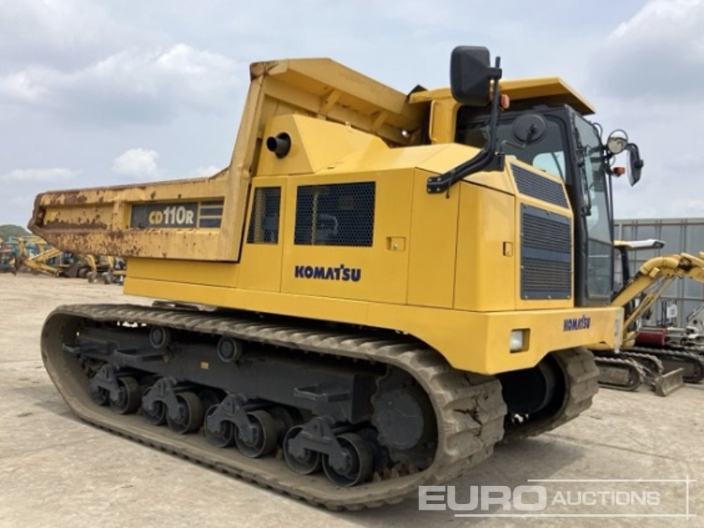 Komatsu CD110R-2 - Crawler dumper: picture 5 Komatsu CD110R-2 - Crawler dumper: picture 5