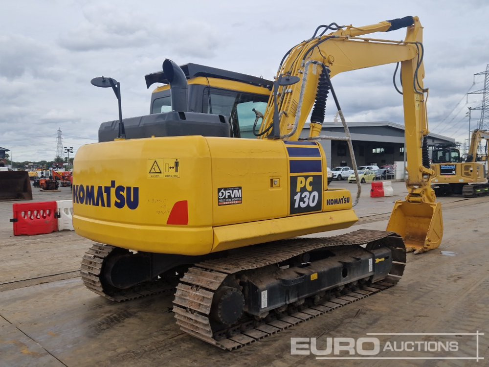 Komatsu PC130-7 - Crawler excavator: picture 5 Komatsu PC130-7 - Crawler excavator: picture 5