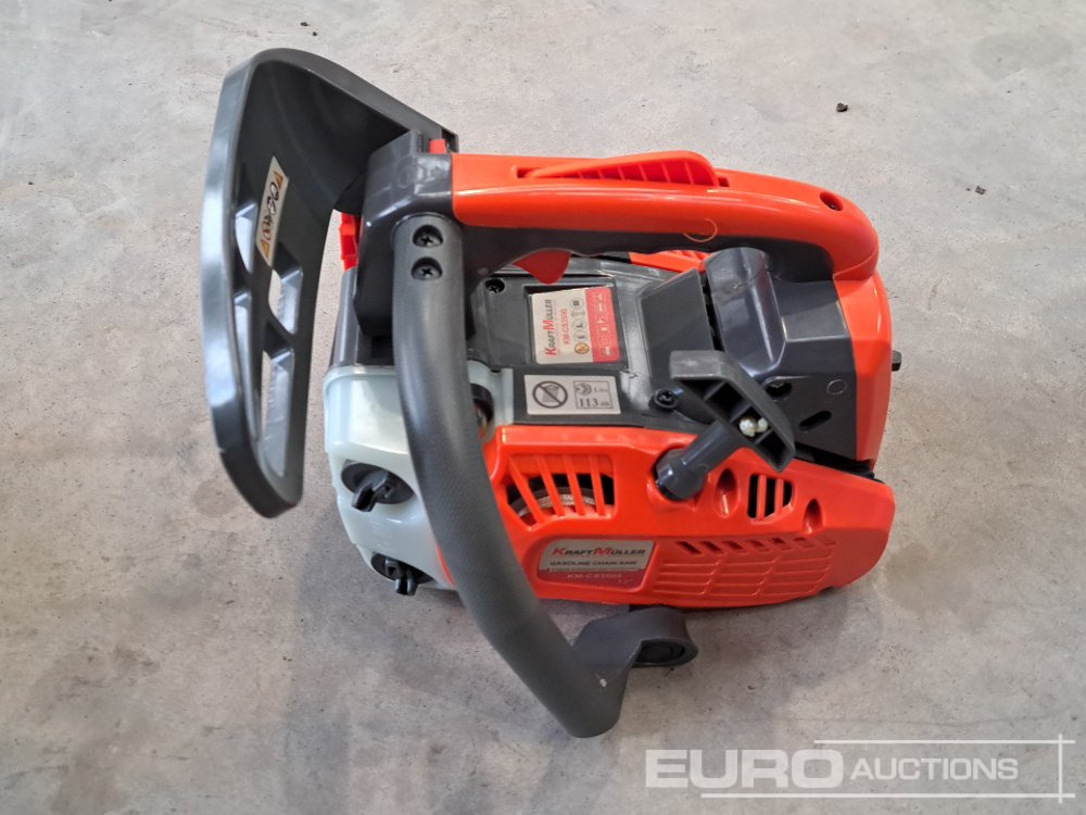 Kraft Muller KM-CS3500 Petrol Chainsaw (2 of) - Workshop equipment: picture 4 Kraft Muller KM-CS3500 Petrol Chainsaw (2 of) - Workshop equipment: picture 4