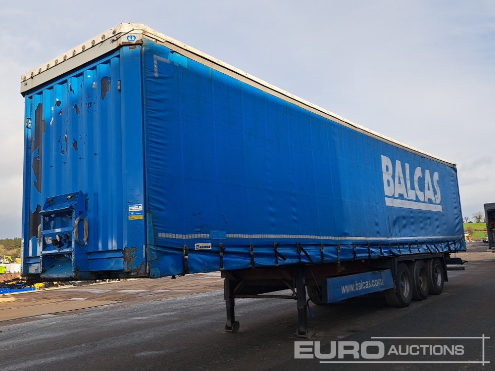 Krone SD - Curtainsider semi-trailer: picture 1 Krone SD - Curtainsider semi-trailer: picture 1