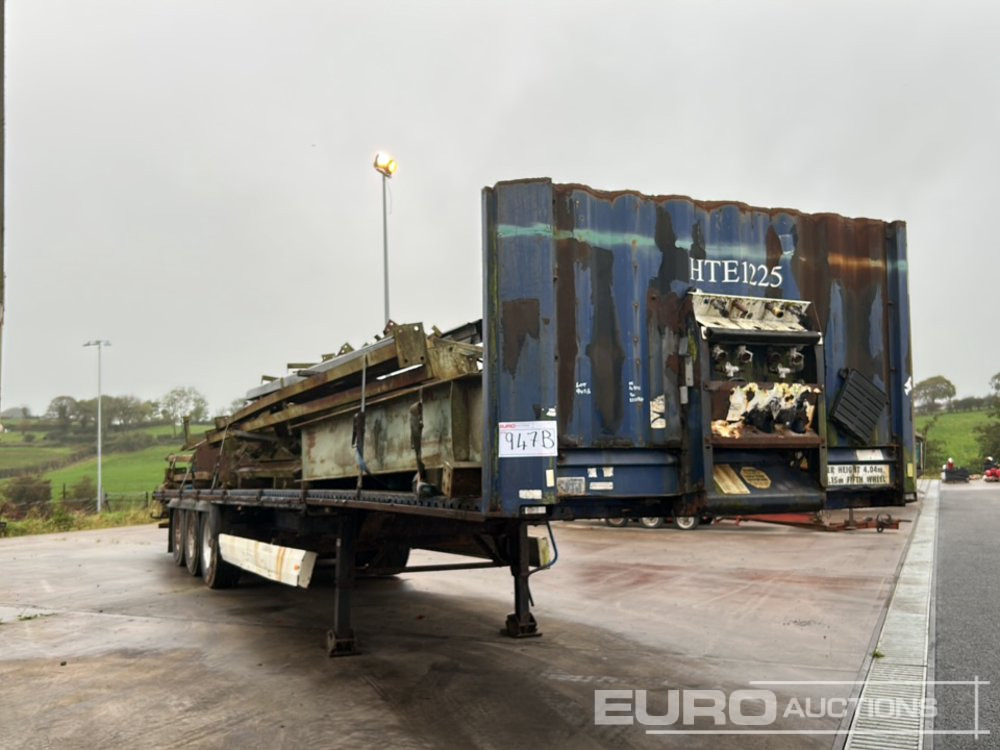 Krone SDP27 - Dropside/ Flatbed semi-trailer: picture 4 Krone SDP27 - Dropside/ Flatbed semi-trailer: picture 4