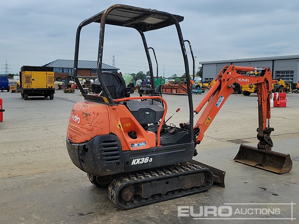 Kubota KX36-3 - Mini excavator: picture 5 Kubota KX36-3 - Mini excavator: picture 5