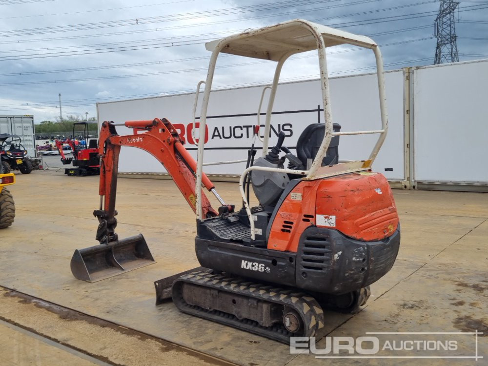 Kubota KX36-3 - Mini excavator: picture 3 Kubota KX36-3 - Mini excavator: picture 3