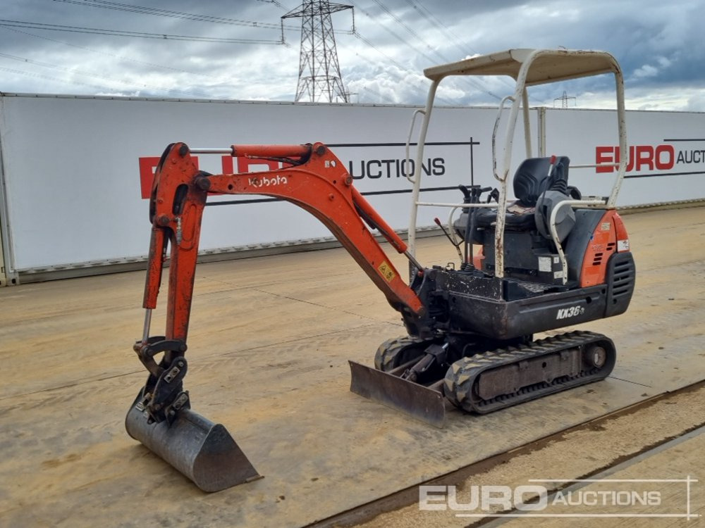 Kubota KX36-3 - Mini excavator: picture 1 Kubota KX36-3 - Mini excavator: picture 1