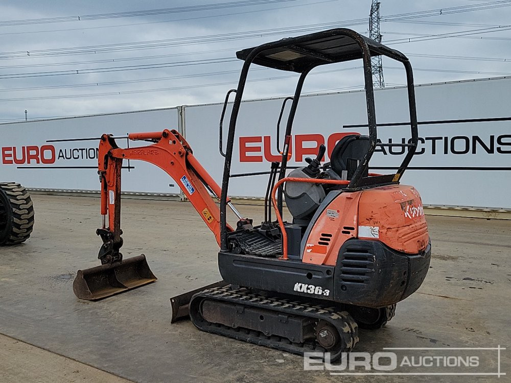 Kubota KX36-3 - Mini excavator: picture 3 Kubota KX36-3 - Mini excavator: picture 3