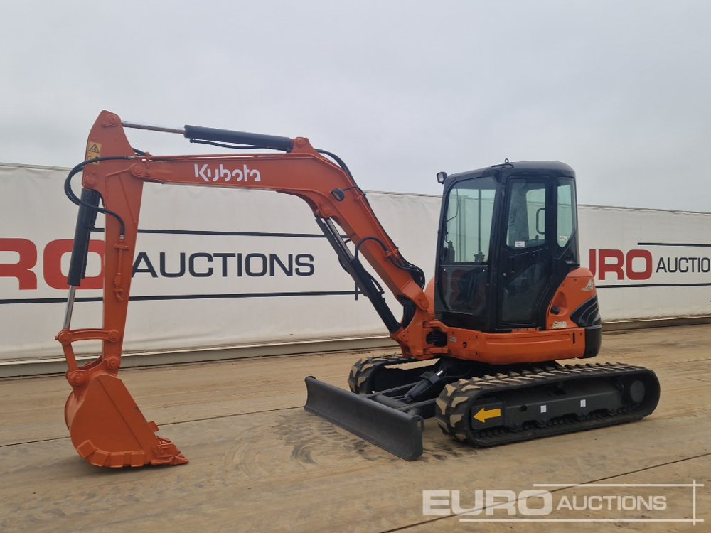 Kubota U55-4 - Mini excavator: picture 1 Kubota U55-4 - Mini excavator: picture 1