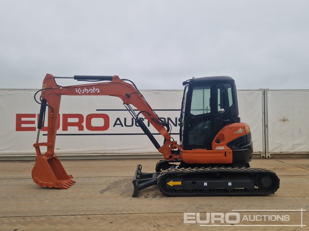 Kubota U55-4 - Mini excavator: picture 2 Kubota U55-4 - Mini excavator: picture 2