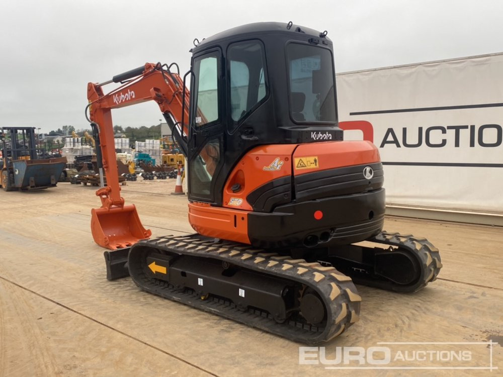 Kubota U55-4 - Mini excavator: picture 3 Kubota U55-4 - Mini excavator: picture 3