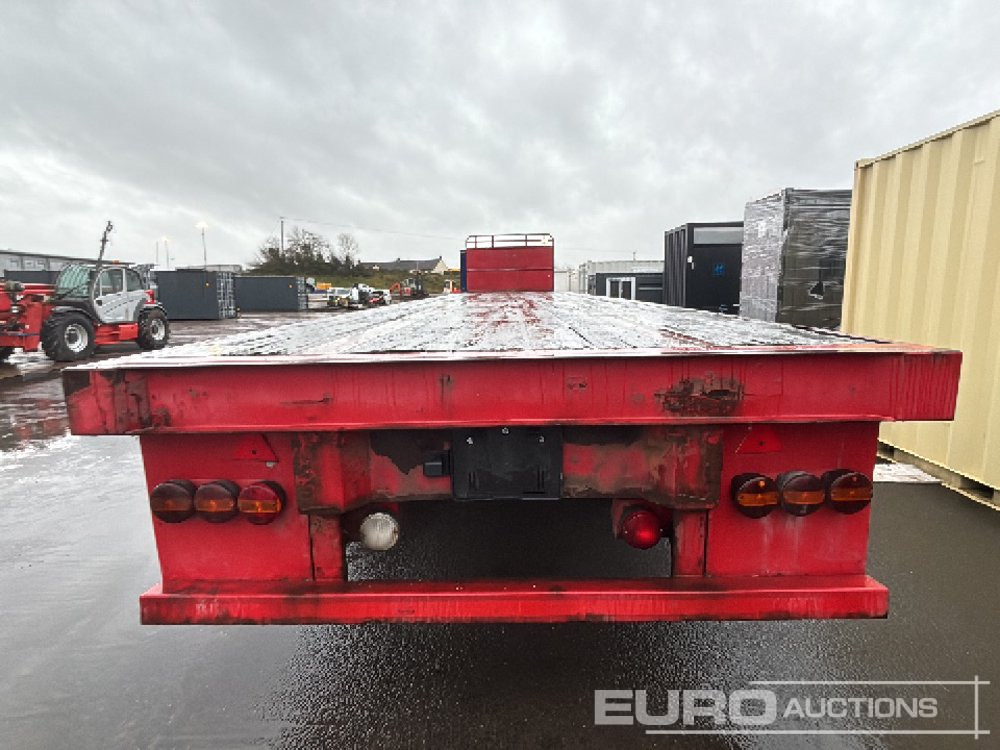 M&G FAC27Y 40' Tri Axle Flat Trailer - Dropside/ Flatbed semi-trailer: picture 4 M&G FAC27Y 40' Tri Axle Flat Trailer - Dropside/ Flatbed semi-trailer: picture 4