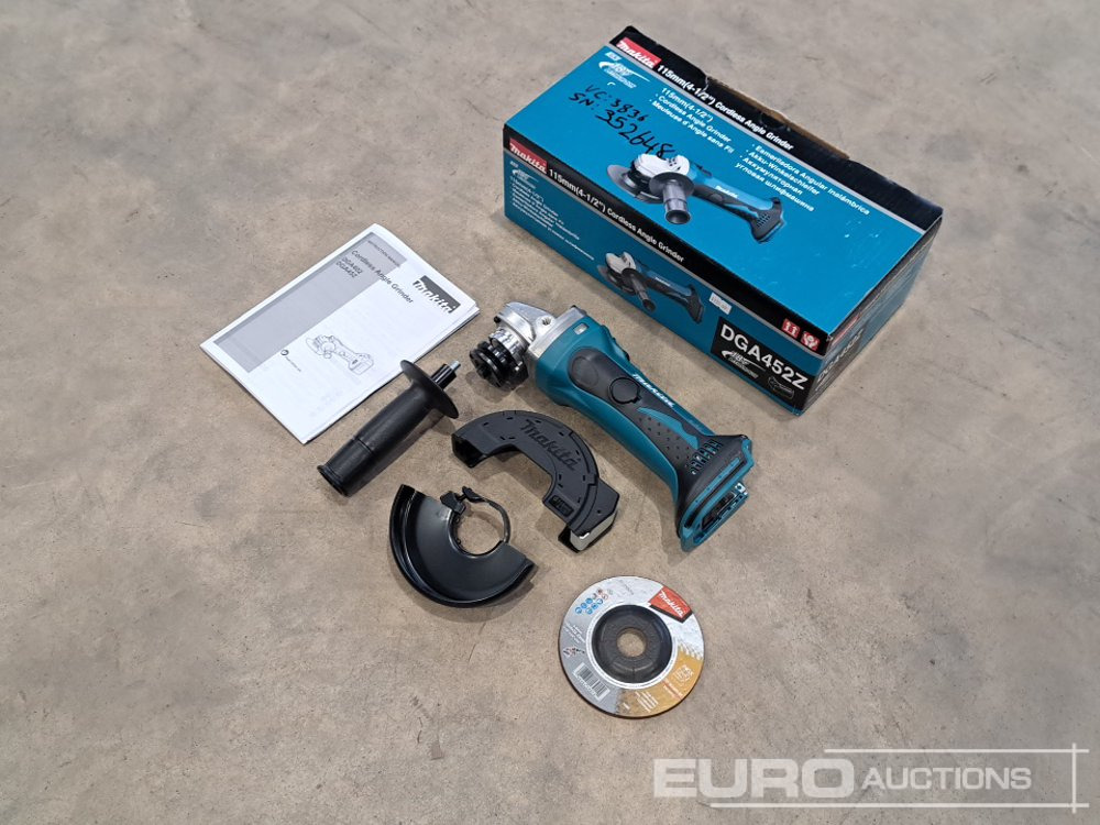Makita Cordless Angle Grinder - Workshop equipment: picture 1 Makita Cordless Angle Grinder - Workshop equipment: picture 1