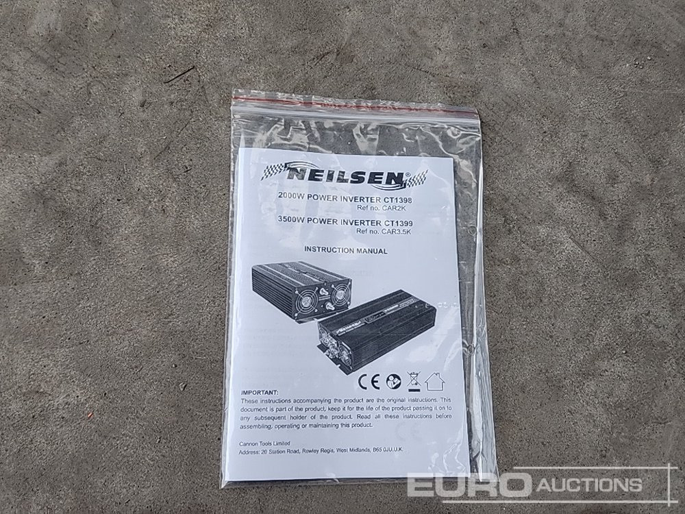 Workshop equipment Maranello 530 12/24 Volt Battery Charger & Neilsen 3500W Power Inverter (2 of): picture 18 Workshop equipment Maranello 530 12/24 Volt Battery Charger & Neilsen 3500W Power Inverter (2 of): picture 18