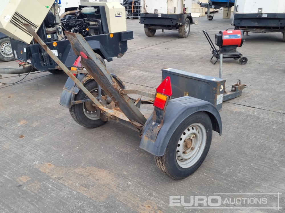 Mecalac Single Axle Trailer to suit Pedestrian Roller - Asphalt machine: picture 5 Mecalac Single Axle Trailer to suit Pedestrian Roller - Asphalt machine: picture 5