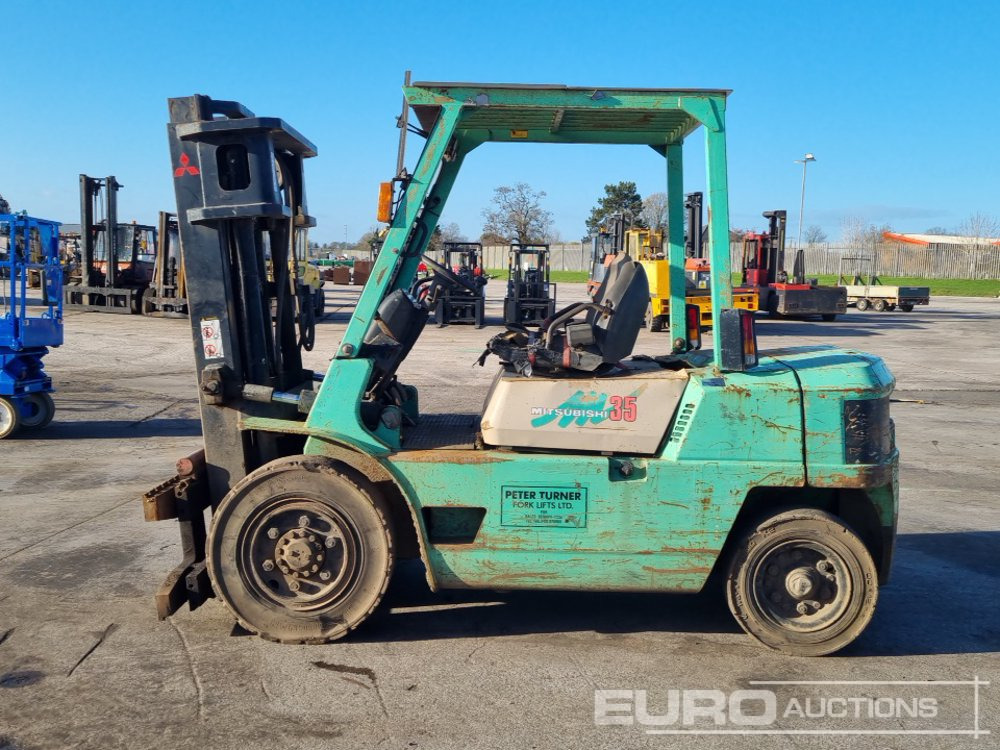 Mitsubishi 35 - Diesel forklift: picture 2 Mitsubishi 35 - Diesel forklift: picture 2