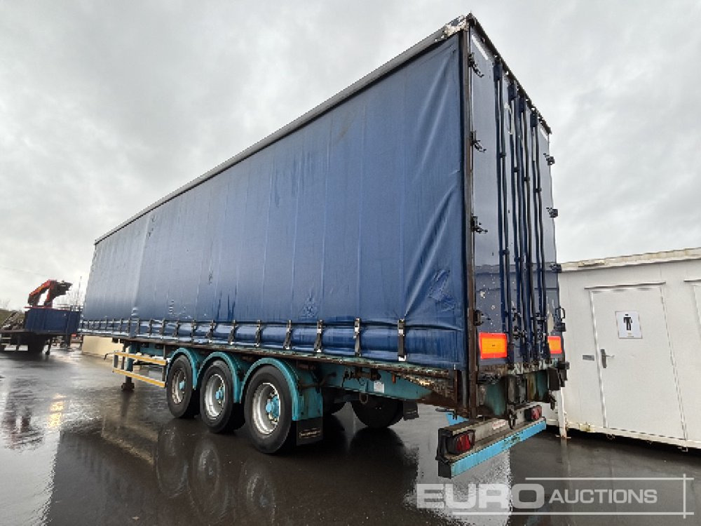 Montracon 45' Tri Axle Curtainsider Trailer, BPW Axles - Curtainsider semi-trailer: picture 3 Montracon 45' Tri Axle Curtainsider Trailer, BPW Axles - Curtainsider semi-trailer: picture 3