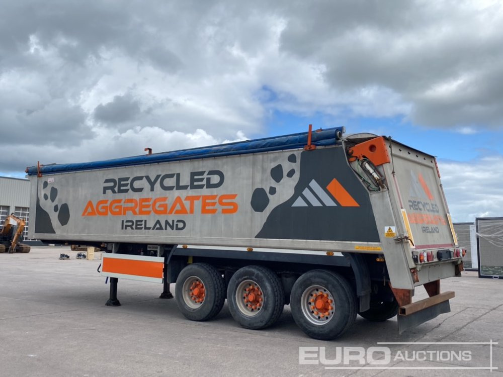 Munro Tri Axle Walking Foor Trailer, BPW Axles, Easy Sheet (Remote in Office) - Walking floor semi-trailer: picture 3 Munro Tri Axle Walking Foor Trailer, BPW Axles, Easy Sheet (Remote in Office) - Walking floor semi-trailer: picture 3