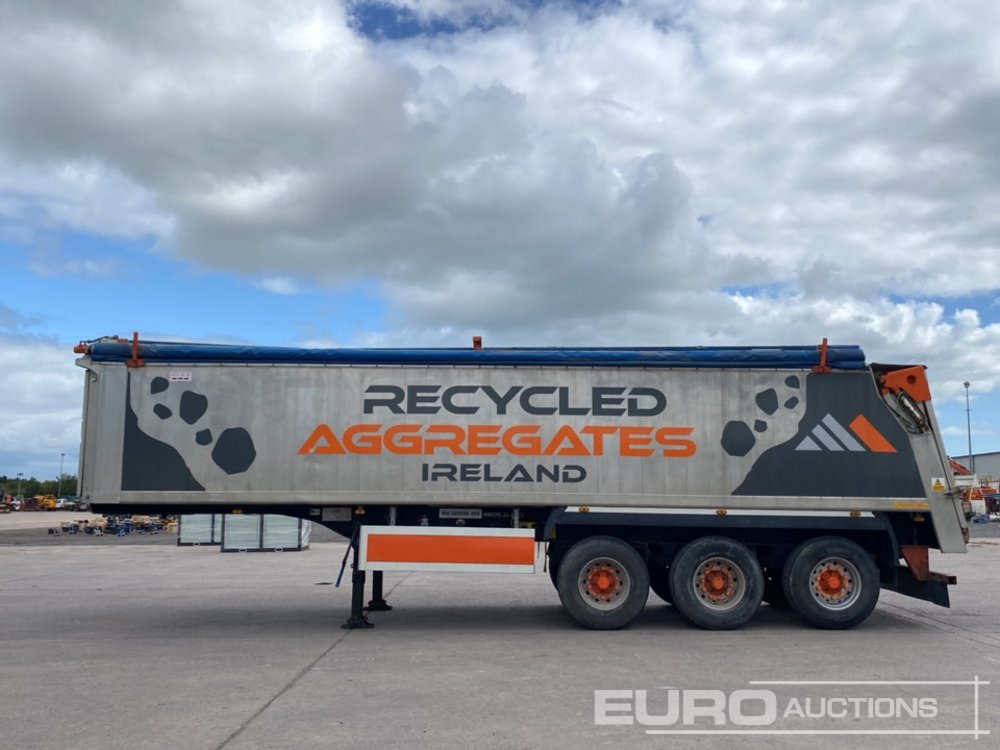 Munro Tri Axle Walking Foor Trailer, BPW Axles, Easy Sheet (Remote in Office) - Walking floor semi-trailer: picture 2 Munro Tri Axle Walking Foor Trailer, BPW Axles, Easy Sheet (Remote in Office) - Walking floor semi-trailer: picture 2
