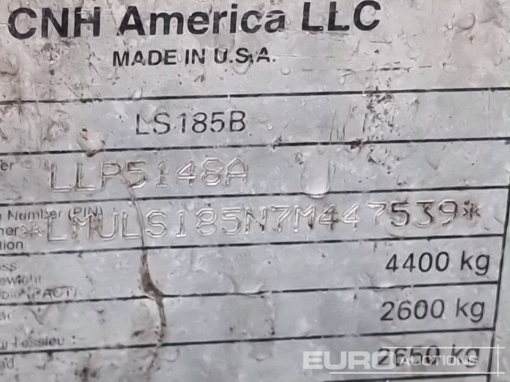 Skid steer loader New Holland LS185B: picture 37
