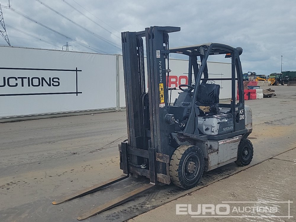 Nissan Y1D2A25Q - Forklift: picture 1 Nissan Y1D2A25Q - Forklift: picture 1
