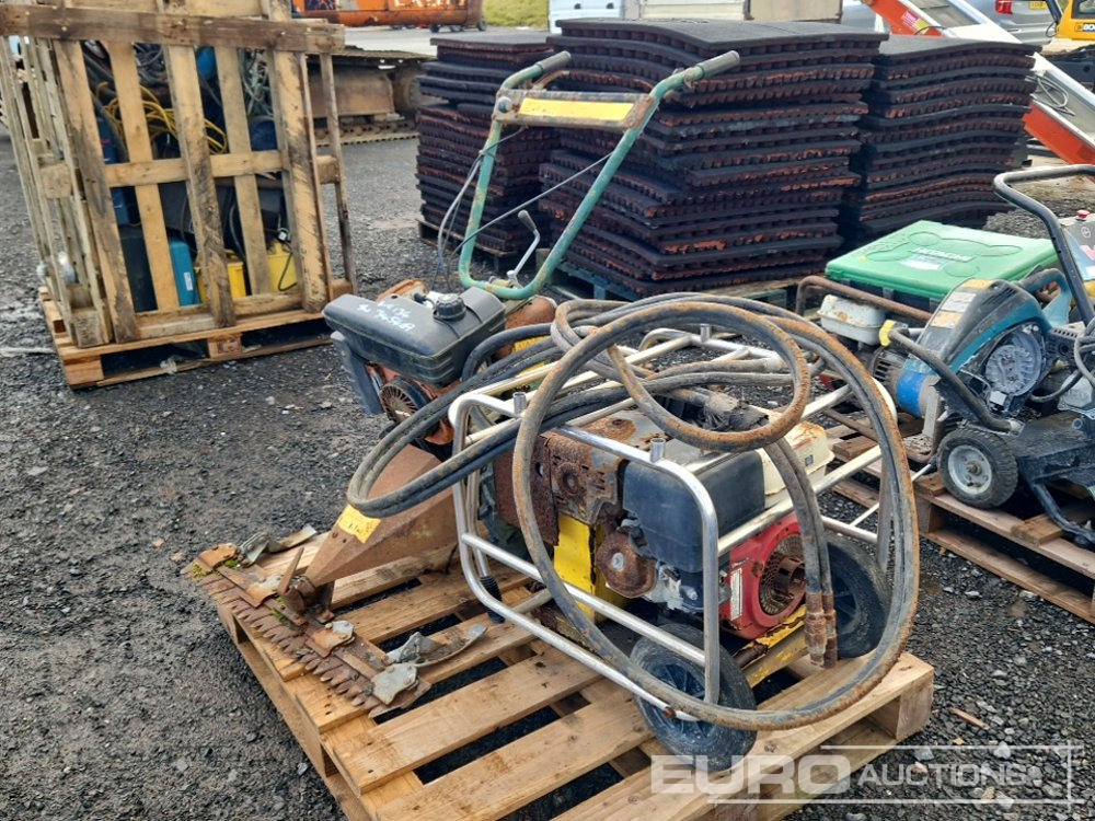 Petrol Rough Cut Mower, Atlas Copco Petrol Power Pack (2 of) - Construction equipment: picture 1 Petrol Rough Cut Mower, Atlas Copco Petrol Power Pack (2 of) - Construction equipment: picture 1