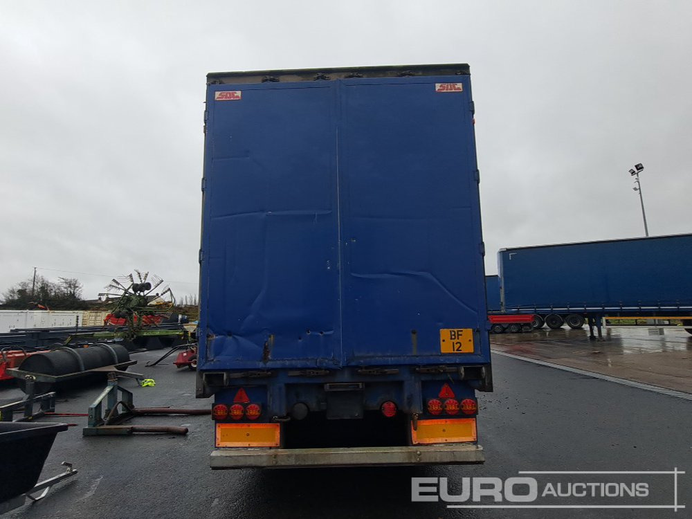 SDC 45’ Tri Axle Curtainsider Trailer, BPW Axles - Curtainsider semi-trailer: picture 4 SDC 45’ Tri Axle Curtainsider Trailer, BPW Axles - Curtainsider semi-trailer: picture 4