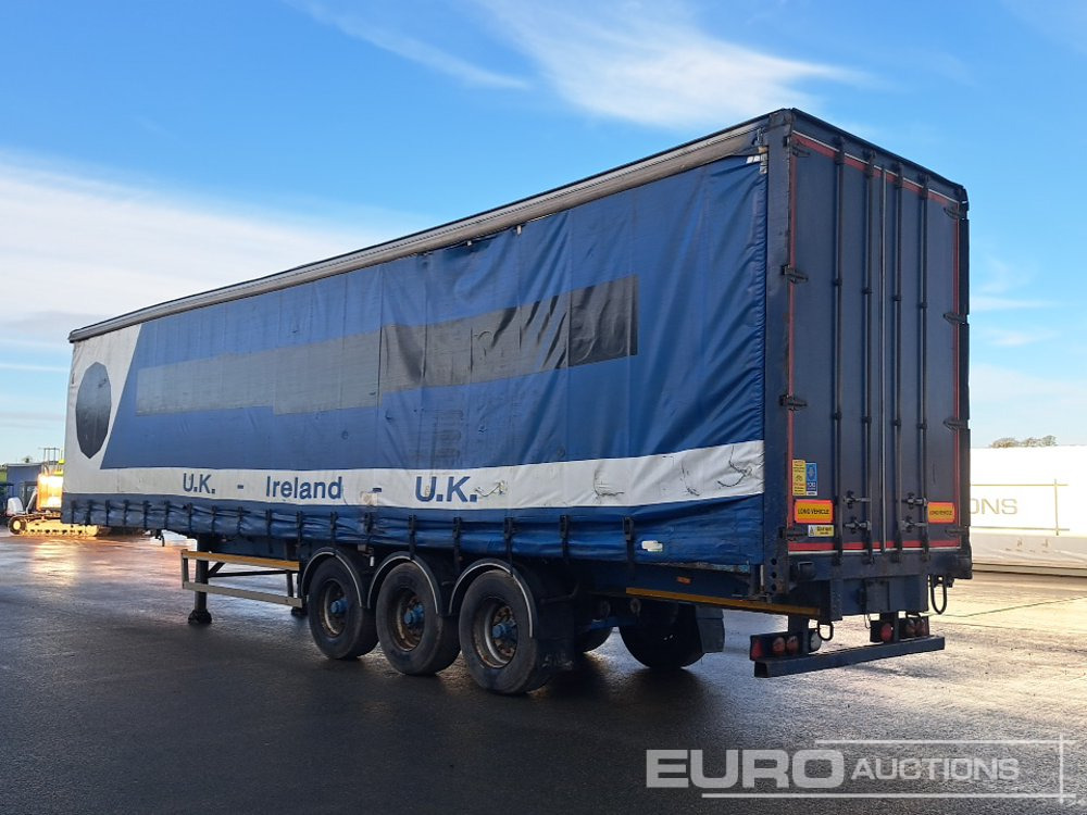 SDC 45' Tri Axle Curtainsider Trailer, BPW Axles - Curtainsider semi-trailer: picture 3 SDC 45' Tri Axle Curtainsider Trailer, BPW Axles - Curtainsider semi-trailer: picture 3