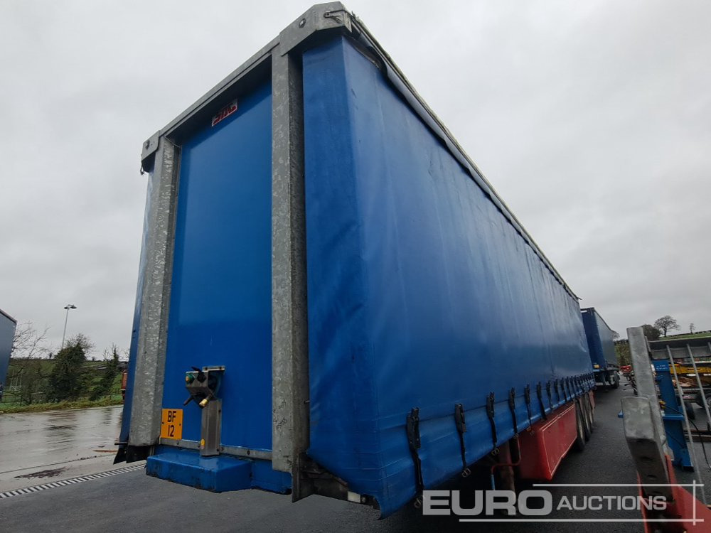 SDC 45’ Tri Axle Curtainsider Trailer, BPW Axles - Curtainsider semi-trailer: picture 1 SDC 45’ Tri Axle Curtainsider Trailer, BPW Axles - Curtainsider semi-trailer: picture 1