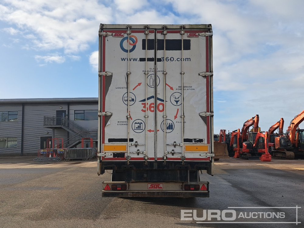 SDC 45' Tri Axle Curtainsider Trailer, BPW Axles - Curtainsider semi-trailer: picture 4 SDC 45' Tri Axle Curtainsider Trailer, BPW Axles - Curtainsider semi-trailer: picture 4