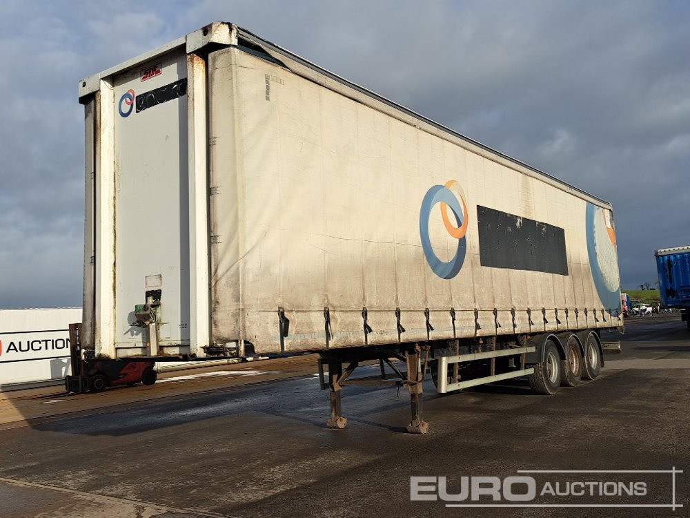 SDC 45' Tri Axle Curtainsider Trailer, BPW Axles - Curtainsider semi-trailer: picture 1 SDC 45' Tri Axle Curtainsider Trailer, BPW Axles - Curtainsider semi-trailer: picture 1