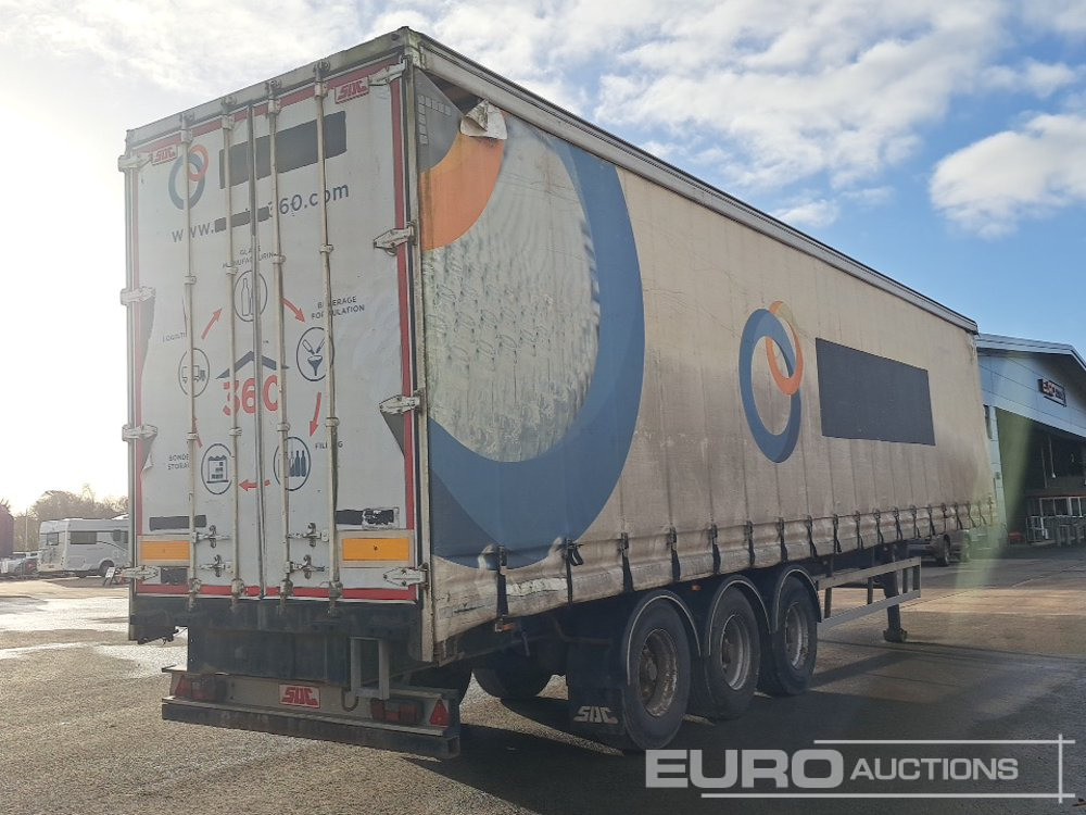 SDC 45' Tri Axle Curtainsider Trailer, BPW Axles - Curtainsider semi-trailer: picture 5 SDC 45' Tri Axle Curtainsider Trailer, BPW Axles - Curtainsider semi-trailer: picture 5