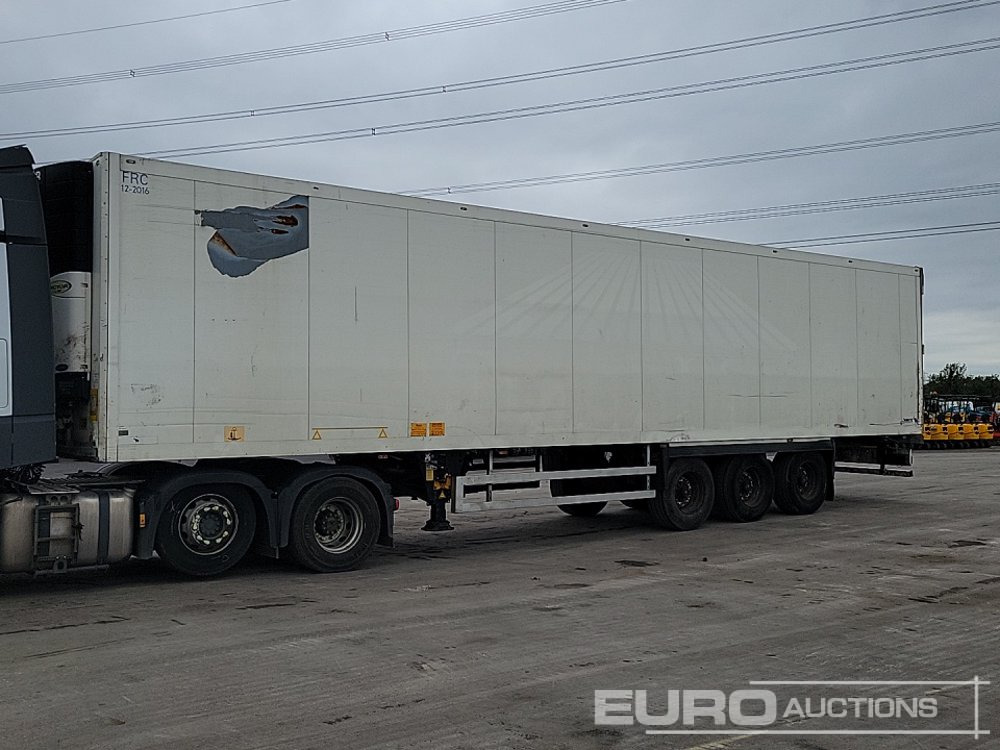 Schmitz Tri Axle Refrigeration Trailer - Refrigerator semi-trailer: picture 1 Schmitz Tri Axle Refrigeration Trailer - Refrigerator semi-trailer: picture 1