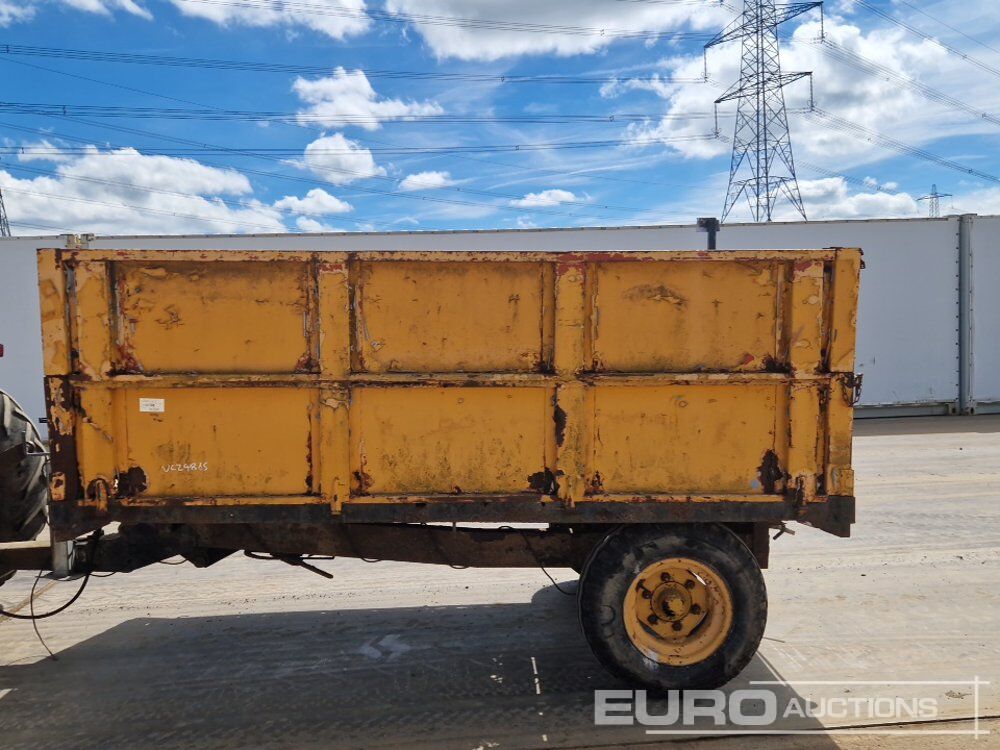 Single Axle Draw Bar Tipping Trailer, 6 Stud Axles - Farm trailer: picture 2 Single Axle Draw Bar Tipping Trailer, 6 Stud Axles - Farm trailer: picture 2