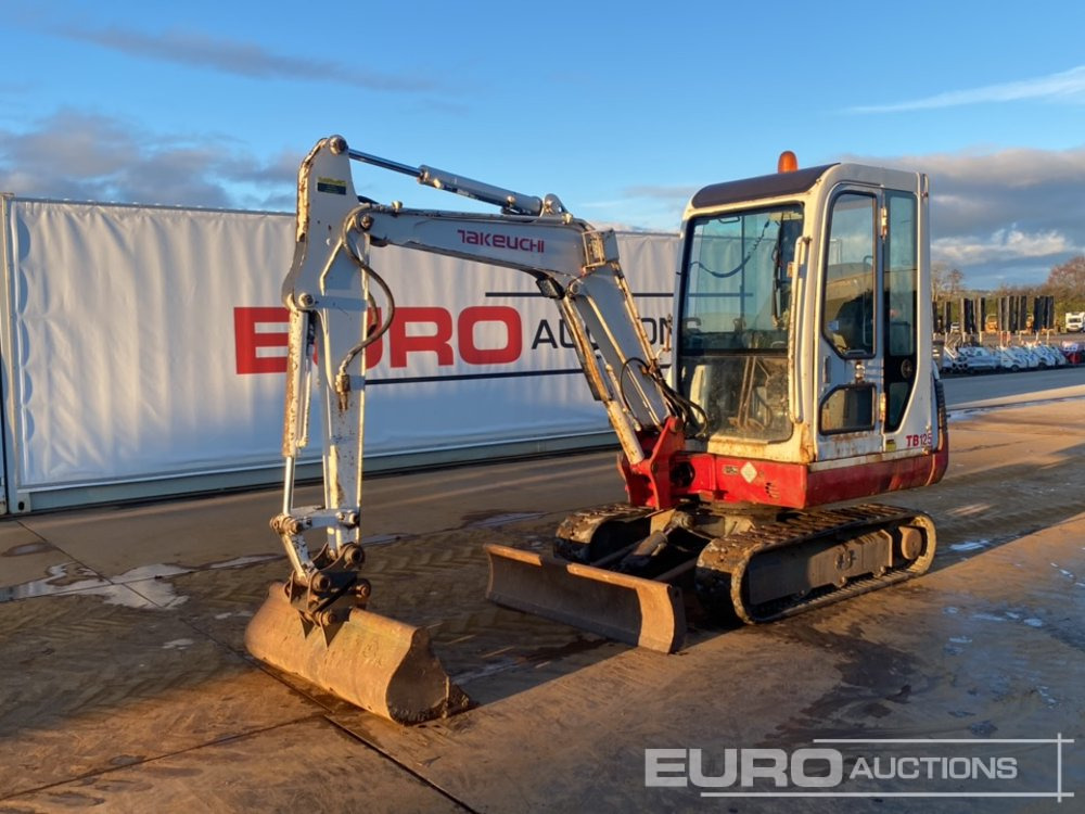 Taketuchi TB125 - Mini excavator: picture 1 Taketuchi TB125 - Mini excavator: picture 1