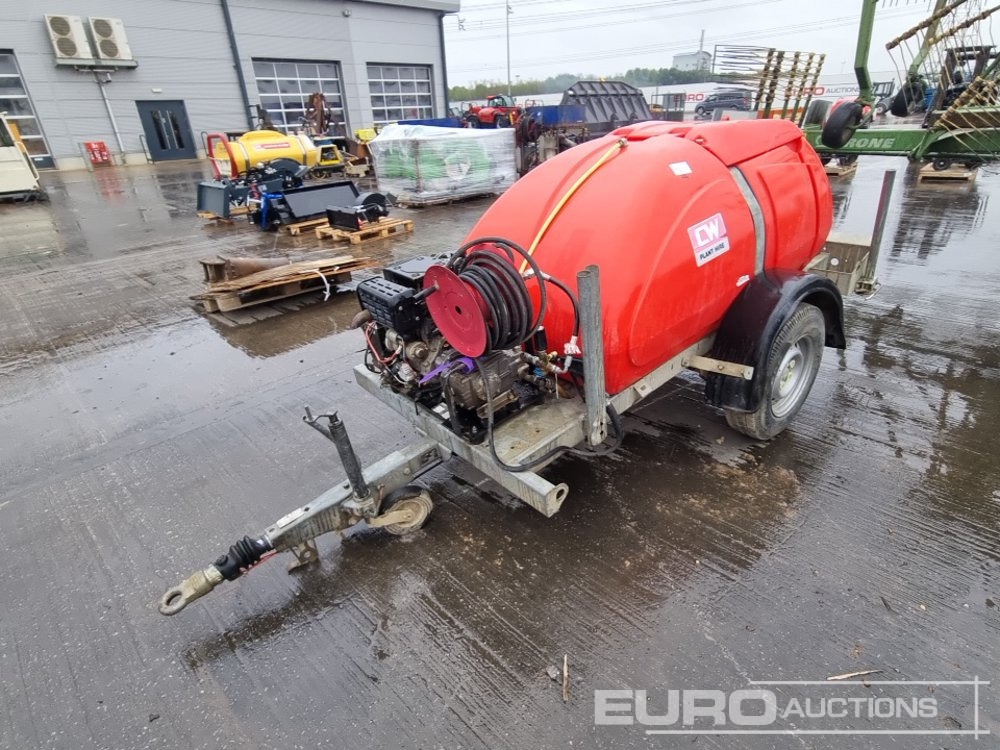 Taskman Single Axle Plastic Water Bowser, Yanmar Pressure Washer - Pressure washer: picture 1 Taskman Single Axle Plastic Water Bowser, Yanmar Pressure Washer - Pressure washer: picture 1