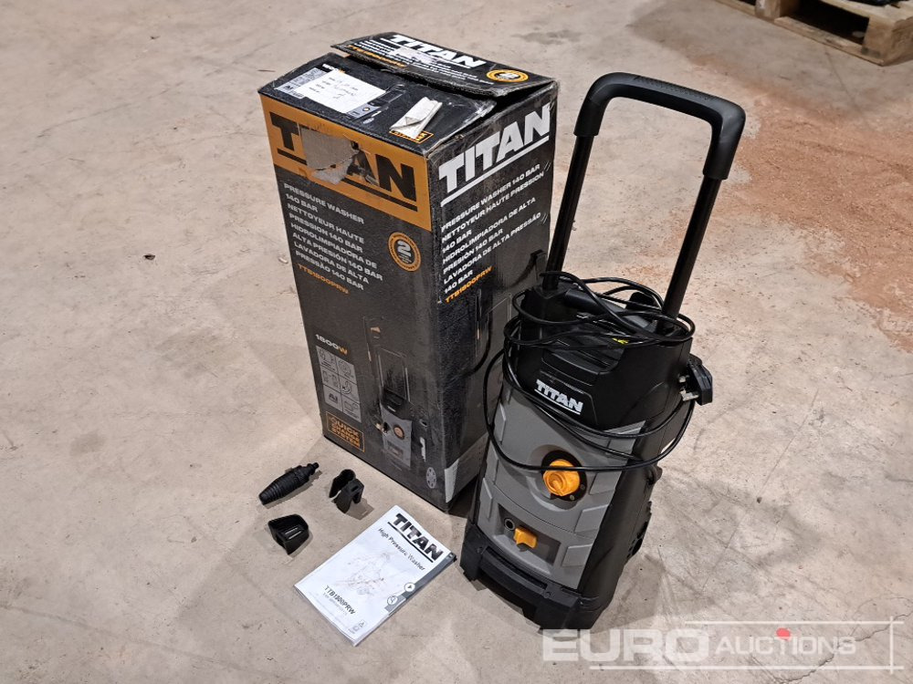 Titan TTB1800PRW High Pressure Washer - Pressure washer: picture 1 Titan TTB1800PRW High Pressure Washer - Pressure washer: picture 1