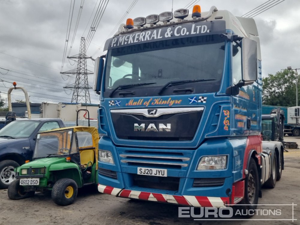 2020 MAN 6x2 Rear Lift, A/C Automatic Gearbox (Engine Fault) - Tractor unit: picture 1 2020 MAN 6x2 Rear Lift, A/C Automatic Gearbox (Engine Fault) - Tractor unit: picture 1