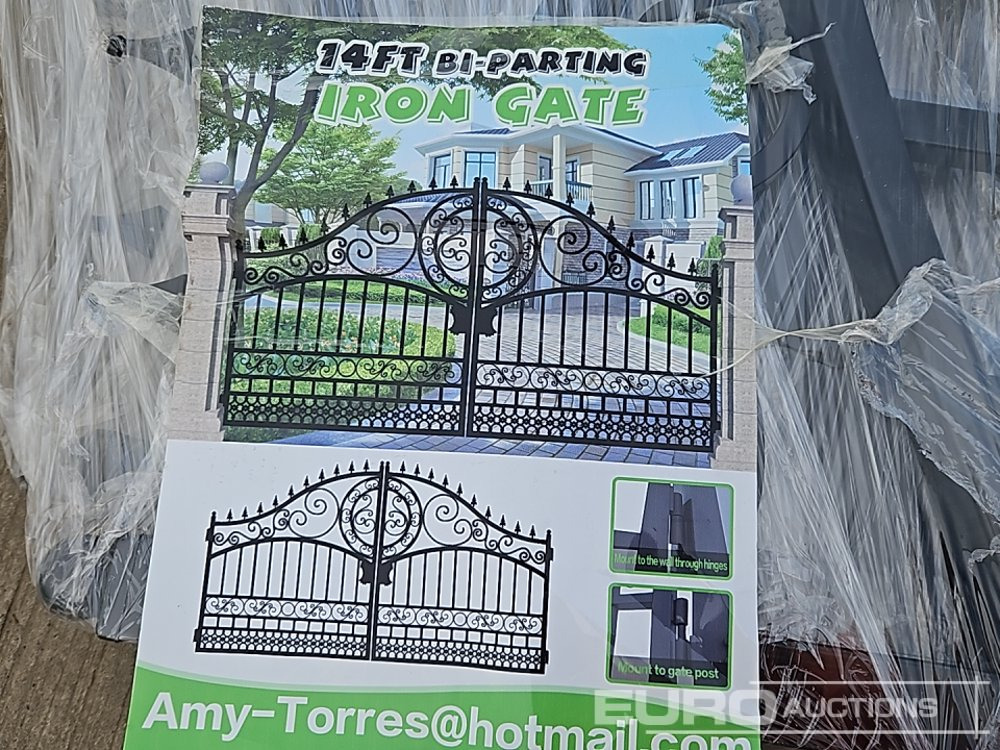 Unused 2025 14' Bi-Parting Gates - Construction equipment: picture 1 Unused 2025 14' Bi-Parting Gates - Construction equipment: picture 1